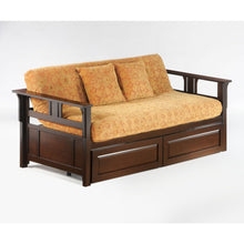 Night and Day Furniture Chocolate Teddy Roosevelt Daybed Complete