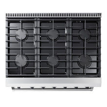 Thor Kitchen Package - 36 Inch Gas Range, Range Hood, Microwave, Refrigerator with Water and Ice Dispenser, Dishwasher, AP-LRG3601U-W-9