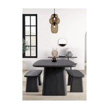 Union Home Laurel Dining Bench - Charcoal  - DIN00152