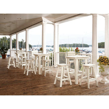 Uwharrie Chair Companion Series Wood Square Bar Table -  5063