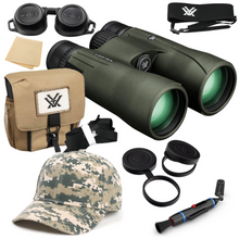 Vortex Optics Viper HD 12x50 Roof Prism Binocular with Free Hat and Wearable4U Bundle - V203