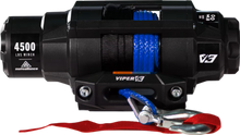 MotoAlliance Viper UTV Winch V3 Standard Spool 4500lbs New - V34500_BL