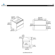 Blossom Jena 24 Inch Bathroom Vanity - V8018 24 23