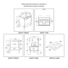 Blossom Turin 24″ Bathroom Vanity - V8031 24 01