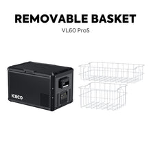 ICECO63.4QT VL60ProS Single Zone Portable Fridge Electric Cooler - VL60ProS