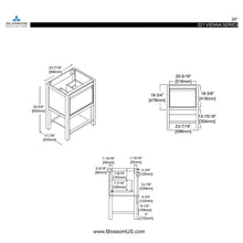 Blossom Vienna 24 Inch Bathroom Vanity - V8021 24 01