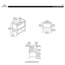 Blossom Vienna 30 Inch Bathroom Vanity - V8021 30 01