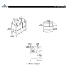 Blossom Vienna 36 Inch Bathroom Vanity - V8021 36 01