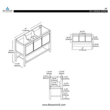 Blossom Vienna 48 Inch Bathroom Vanity - V8021 48 01