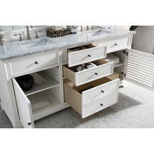 James Martin Vanities Savannah 72" Bright White Double Vanity - 238-104-V72-BW-3AF