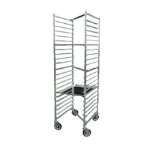 John Boos ABPR-1820-ZN Mobile Front-Loading Bun Pan Rack with Welded Set-Up and Nesting Design - JBABPR1820ZN
