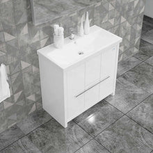 Casa Mare Alessio 32" Bathroom Vanity and Ceramic Sink Combo with LED Mirror - Alessio80GG-32