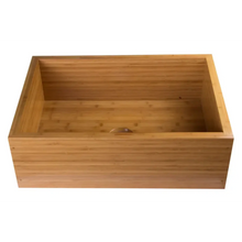 GREE ALFI brand 30 Inch Single Bowl Bamboo Kitchen Farm Sink  - AB3021