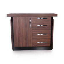 Casa Mare ARMA 79″ Modern Home & Office Furniture Desk Rustic Brown & Black - ARMA-79WB-S