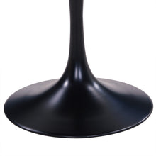 New Pacific Direct Allie 39" Striped Ebony Wood Veneer Round Dining Table -  6300054