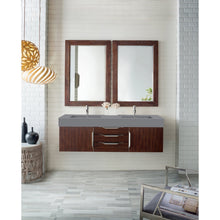 James Martin Vanities Mercer Island 59" Double Vanity - 389-V59D-AGR-G-DGG