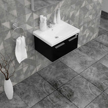 Casa Mare Aspe 32" Bathroom Vanity and Ceramic Sink Combo with LED Mirror - Aspe80GB-32