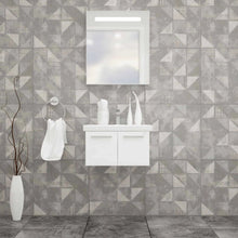 Casa Mare Aspe 32" Bathroom Vanity and Ceramic Sink Combo with LED Mirror - Aspe80GB-32