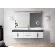 James Martin Vanities Mercer Island 72" Single Vanity - 389-V72S-AGR-G-DGG