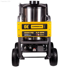 BE Power Equipment Commercial Series 4000 Psi 4 GPM 389cc Honda GX390 Engine Gas Hot Water Pressure Washer - PowerGen USA - HW4013HG
