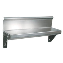 John Boos BHS548R6 Wall-Mounted 48" W x 5" D Lavatory Shelf with 4" H Riser - JBBHS548R6