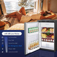 Bodegacooler RV Refrigerater Upright Freezer Semi Truck Refrigerator 83L/2.94 Cu.ft