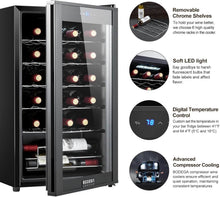 Bodega cooler Mini Wine Fridge 28 Bottles