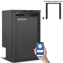 BODEGA 12 Volt RV Refrigerator 2.3cu.ft 65L RV Fridge and Freezer