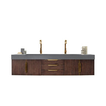 James Martin Vanities Mercer Island 72" Double Vanity - 389-V72D-AGR-G-DGG