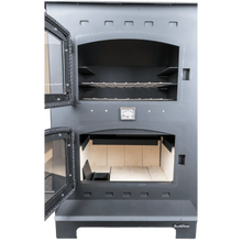 Buck Stove Homesteader Wood Burning Cook Stove 1,800 sq. ft. 28,901 BTU Black New - FP-HOMESTEADER