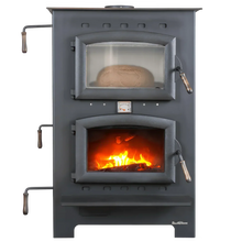 Buck Stove Homesteader Wood Burning Cook Stove 1,800 sq. ft. 28,901 BTU Black New - FP-HOMESTEADER