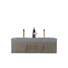 James Martin Vanities Mercer Island 59" Double Vanity - 389-V59D-AGR-G-DGG