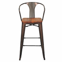 New Pacific Direct Metropolis Metal Bar Stool, (Set of 4) -  938544-GM