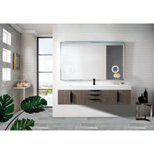 James Martin Vanities Mercer Island 72" Single Vanity - 389-V72S-AGR-G-DGG