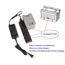 Portable Backup Battery  With 4 Charging Ports - Charging station