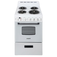 Avanti 20" Electric Range Oven with Framed Glass Door - ERU200P3S