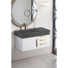 James Martin Vanities Mercer Island 36" Single Vanity - 389-V36-AGR-G-DGG