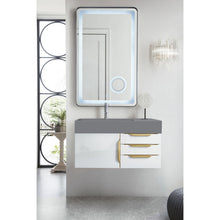 James Martin Vanities Mercer Island 36" Single Vanity - 389-V36-AGR-G-DGG