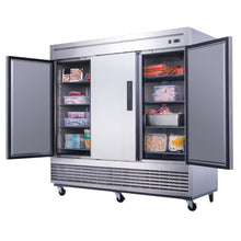 Chef AAA - T83R Commercial 83" Reach-In Refrigerator 3 Solid Door Stainless Steel 64 cu.ft. - T83R