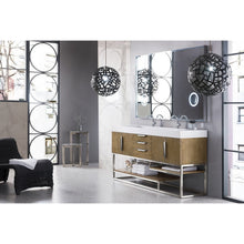 James Martin Vanities Columbia 72" Double Vanity - 388-V72D-AGR-MB-DGG