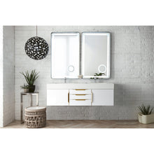 James Martin Vanities Mercer Island 59" Double Vanity - 389-V59D-AGR-G-DGG