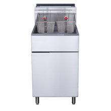 Chef AAA - TCF5-LPG Commercial 70lbs Liquid Propane Gas Fryer with 5 Tube Burners - TCF5-LPG