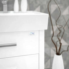 Casa Mare Domenico 24" Bathroom Vanity and Ceramic Sink Combo with LED Mirror - Domenico60GG-24
