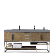 James Martin Vanities Columbia 72" Double Vanity - 388-V72D-AGR-MB-DGG