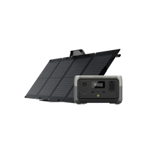 GREE EcoFlow RIVER 2 Portable Power Station + 110W Portable Solar Panel - RIVER2-110-1-US