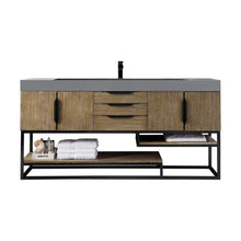 James Martin Vanities Columbia 72" Single Vanity - 388-V72S-AGR-MB-DGG
