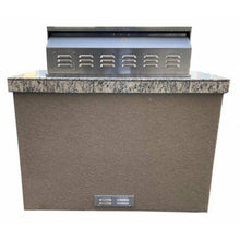 KOKOMO Fiji 4' BBQ Island with 4 Burner Built-In BBQ Grill - FIJI