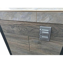 KoKoMo Elite 6' BBQ Island With Built In BBQ Grill Drift Wood Look Siding 30 Inch Doors - ELITE