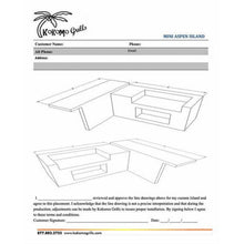 KoKoMo Havana L-Shape BBQ Island With Bar Seating and Built In BBQ Grill 4'x5' BBQ - HAVANA