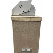KOKOMO St. Martin 4' Charcoal Built In BBQ Island - ST.MARTIN